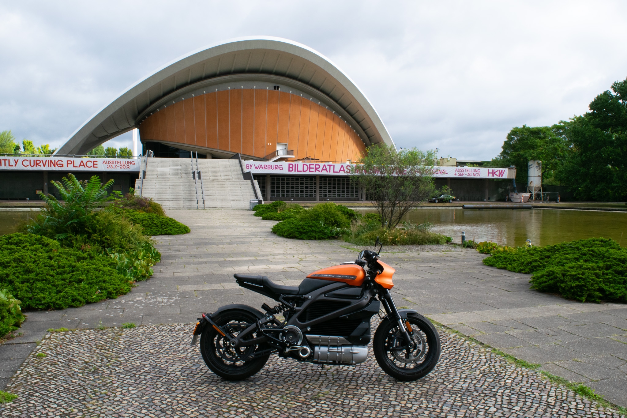 It is fully electric. One can only describe the experience as "riding a canon".