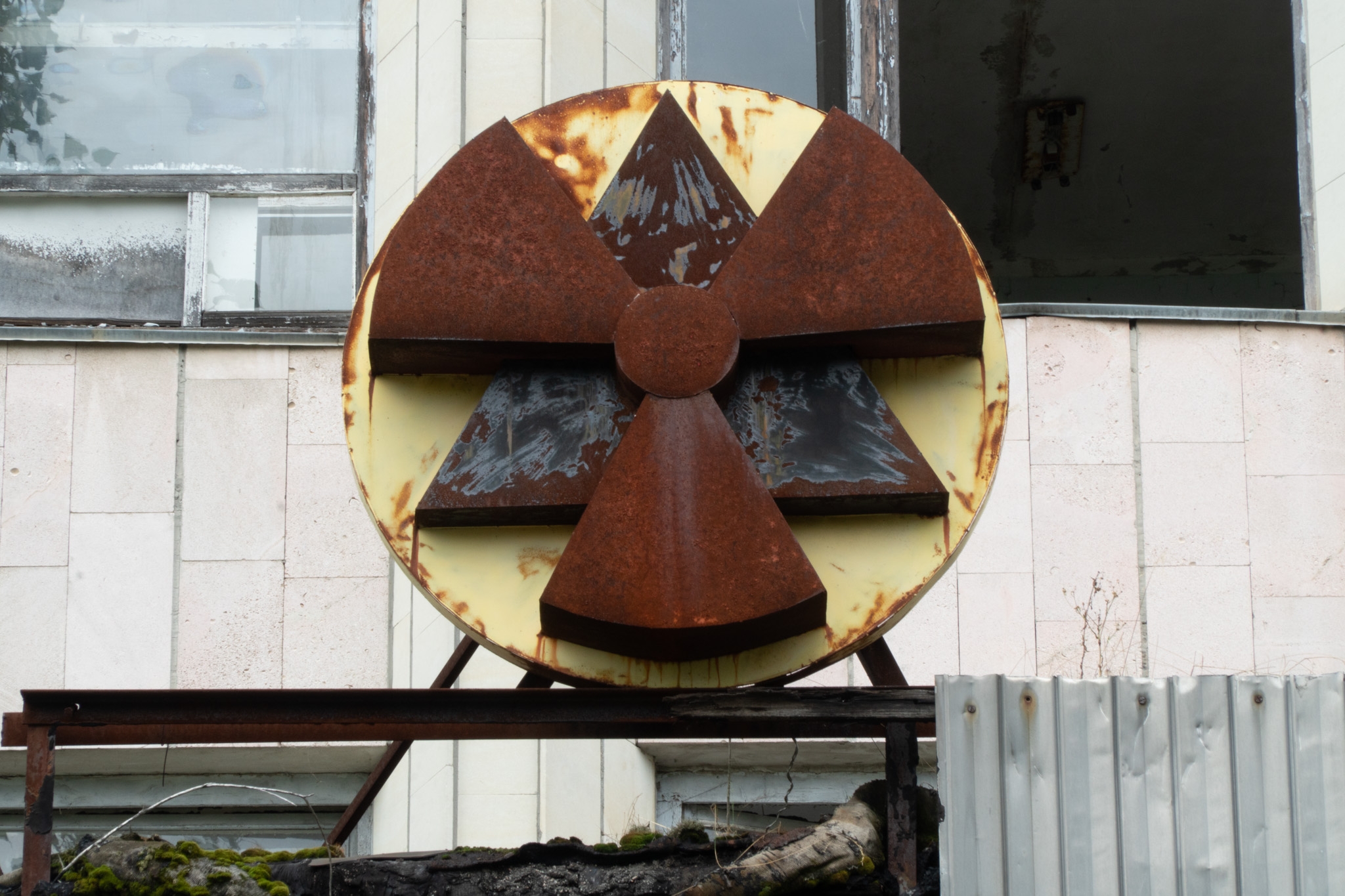 The nuclear public authority building in Pripyat