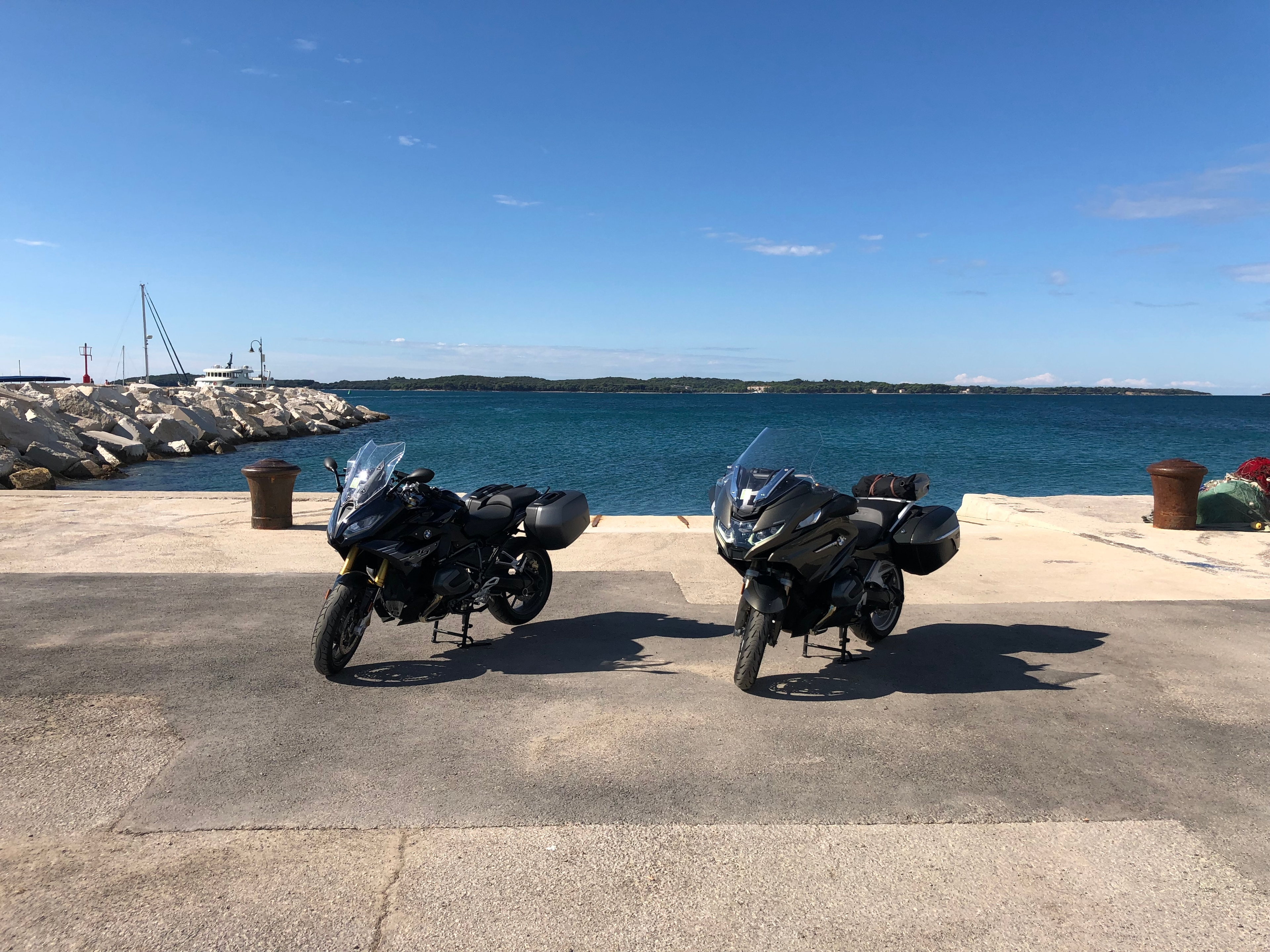 This time around we used the BMW R1250RS and the BMW R1250GT for the trip