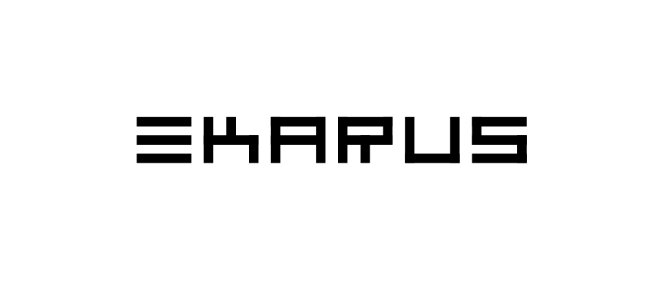 The name Ekaros is derived from the tale of Ikarus in the greek mythology. The name also contains the syllable *kar* phonetically similar to *car* and starts with an *e* to reflect the companies focus on EV's. First design proposals like the one to the left were influenced by Teslas logo.