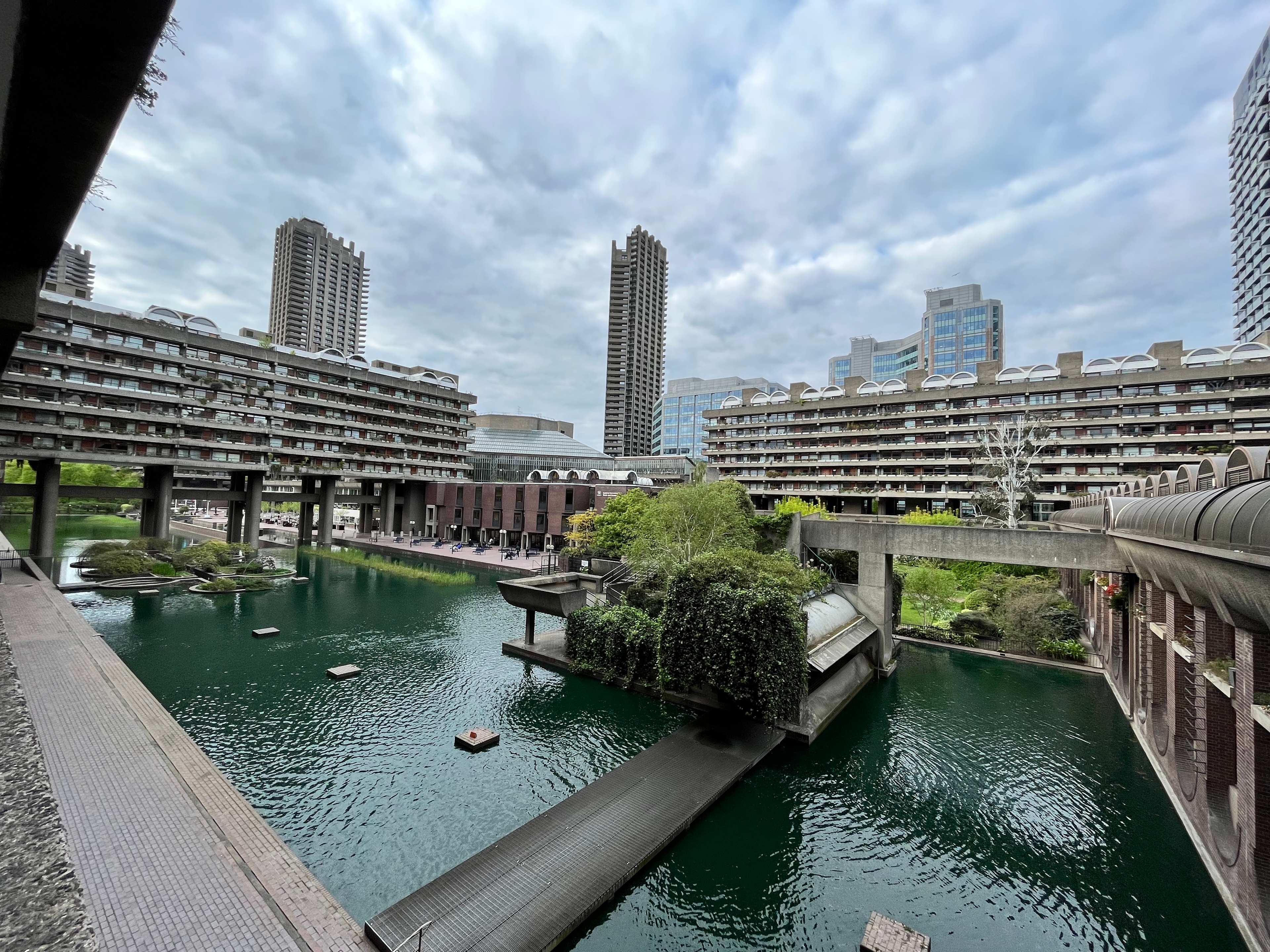 My fascination with Brutalism always leads me to the Barbican Estate.