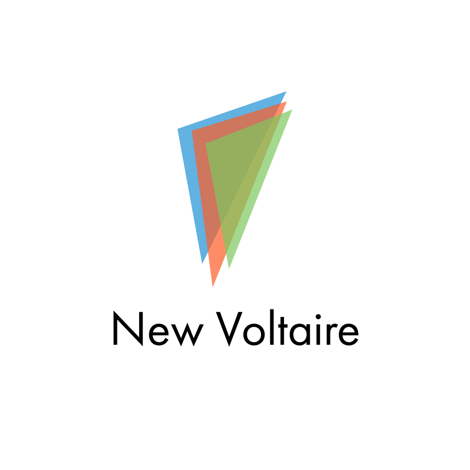 A logo inspired by the famous artist cabaret «Voltaire» in Zurich