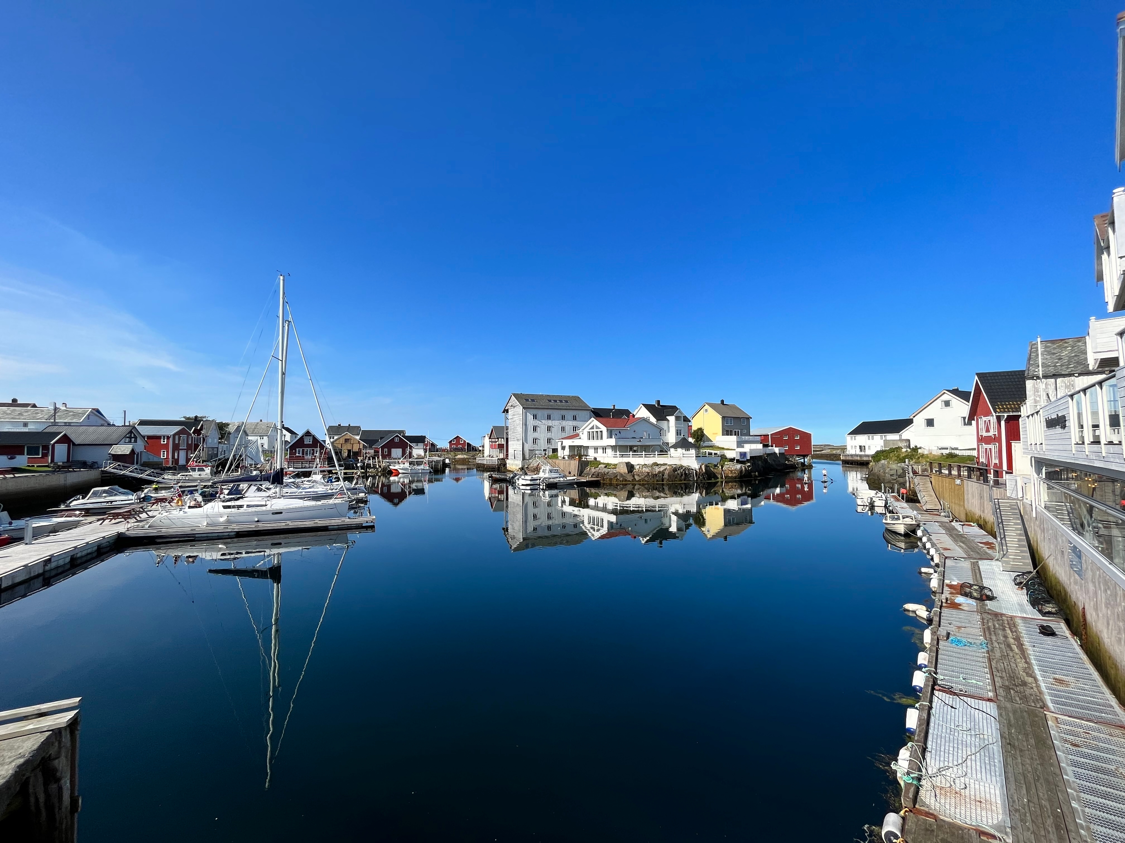 The small fishing village of Veiholmen takes about two hours to reach from the mainland