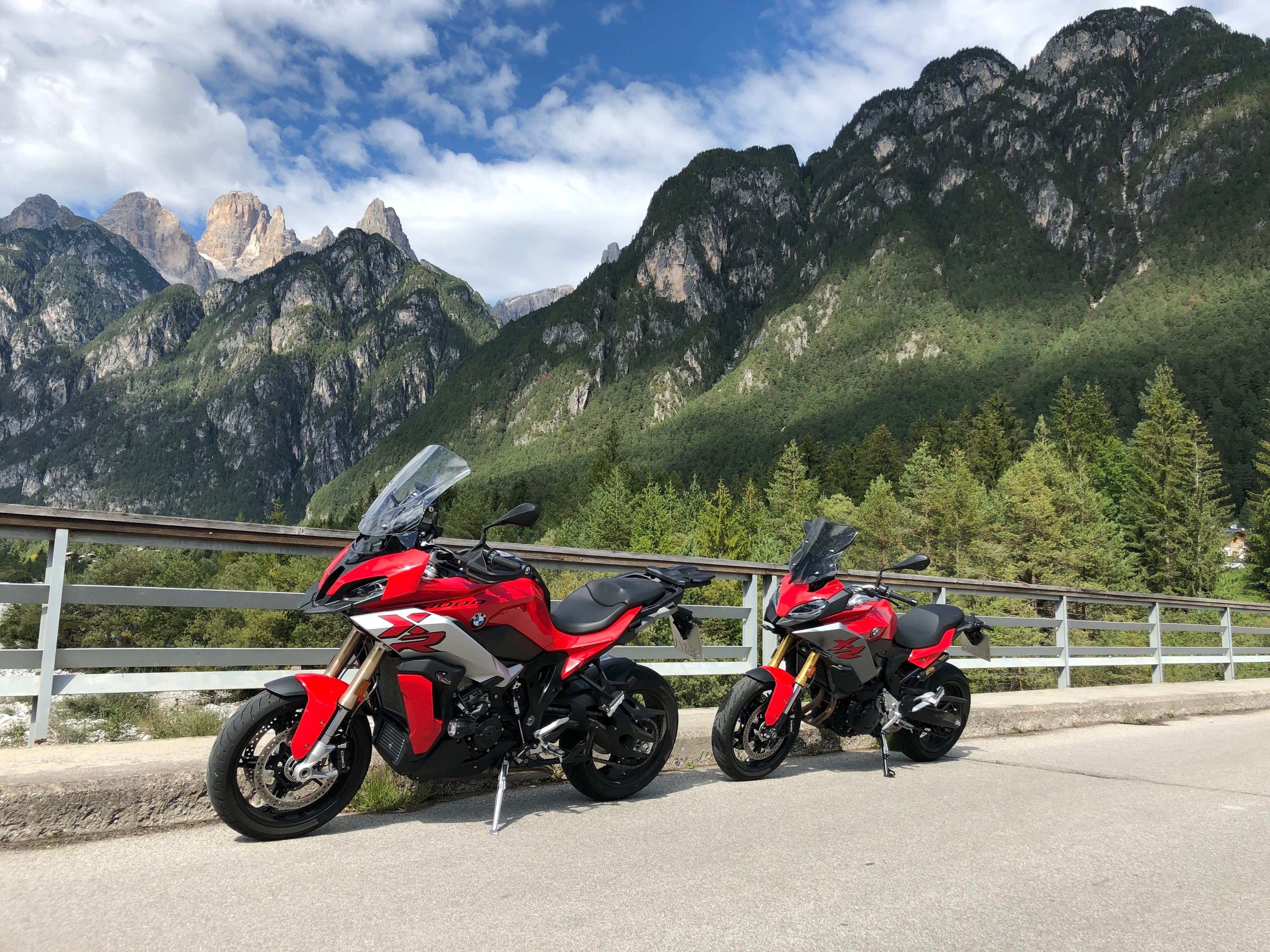 Taking a break on a bridge