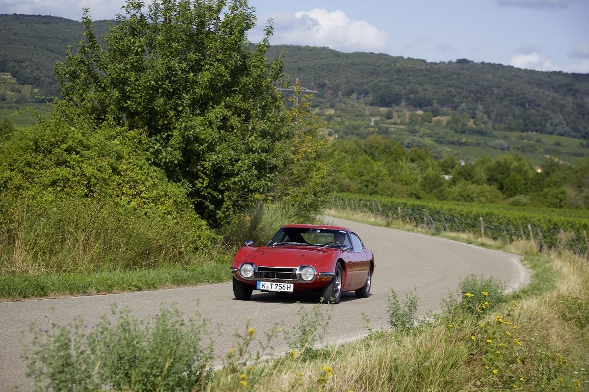Produced in the 60's it was the first super car from Toyota. It was going for the "Ferrari" look and also priced nearly as high.