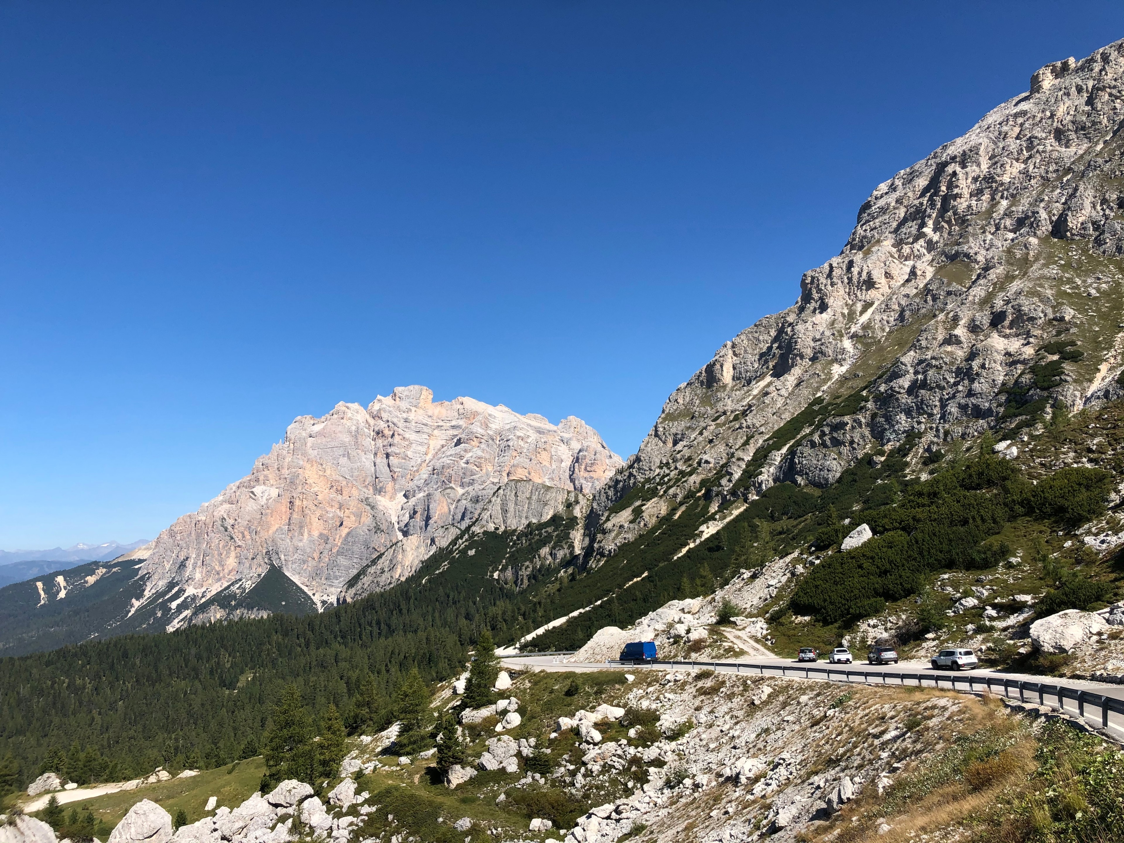 A father and son trip trough the Italian Dolomites