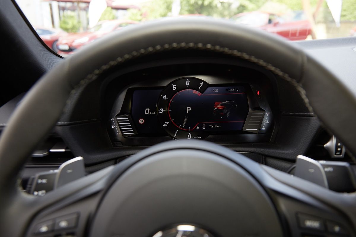 Infotainment system and the instrument cluster are also unmistakable developed by BMW. While the branding has changed the overall look and feel of the software clearly reminds the driver of the Bavarian company.